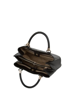 BORSA A SPALLA GUESS JEANS NERO in DONNA