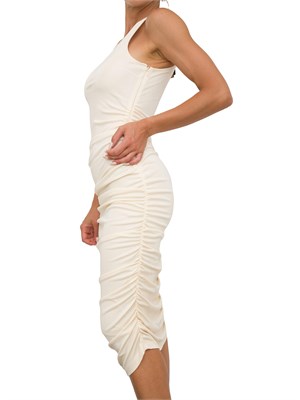 VESTITO TWIN-SET AVORIO in DONNA