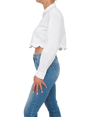 CAMICIA MANICA LUNGA TWIN-SET BIANCO in DONNA