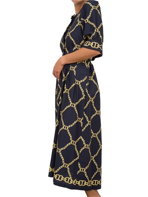 VESTITO TWIN-SET BLU in DONNA