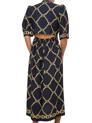 VESTITO TWIN-SET BLU in DONNA