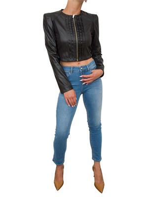 GIUBBINO TWIN-SET NERO in DONNA