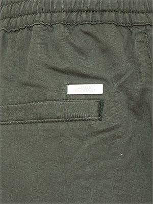 PANTALONE CASUAL ARMANI EXCHANGE VERDE in UOMO