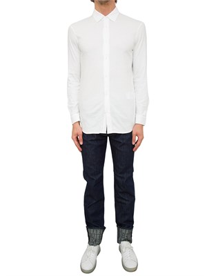 CAMICIA MANICA LUNGA ARMANI EXCHANGE BIANCO in UOMO