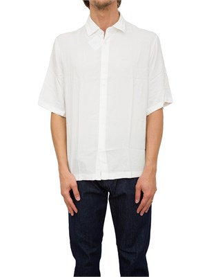 CAMICIA MANICA CORTA ARMANI EXCHANGE BIANCO in UOMO