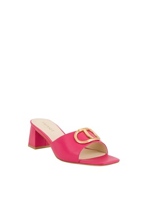 SCARPE CON TACCO TWIN-SET FUCSIA in DONNA