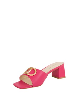 SCARPE CON TACCO TWIN-SET FUCSIA in DONNA