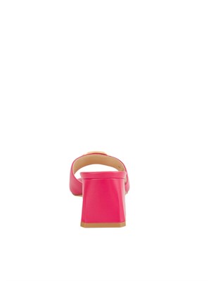 SCARPE CON TACCO TWIN-SET FUCSIA in DONNA