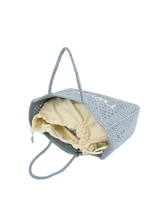 BORSA A SPALLA TWIN-SET CELESTE in DONNA