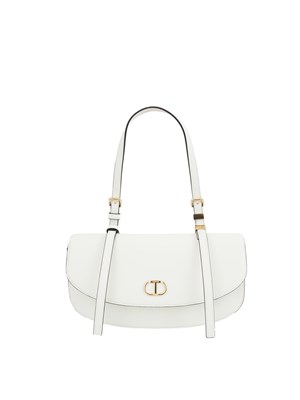 BORSA A SPALLA TWIN-SET BIANCO in DONNA