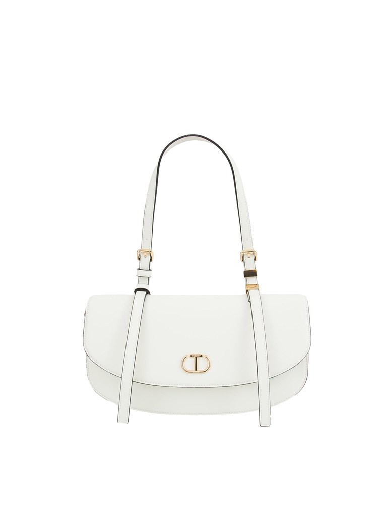 BORSA A SPALLA TWIN-SET BIANCO