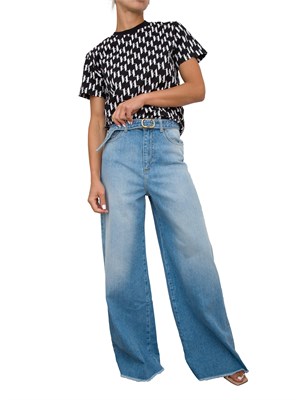 JEANS TWIN-SET BLU DENIM in DONNA