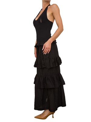 VESTITO TWIN-SET NERO in DONNA