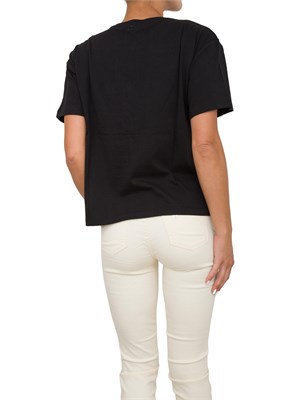 T-SHIRT TWIN-SET NERO in DONNA