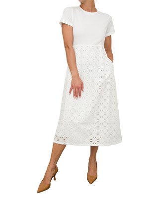 VESTITO TWIN-SET BIANCO in DONNA
