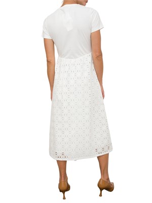 VESTITO TWIN-SET BIANCO in DONNA