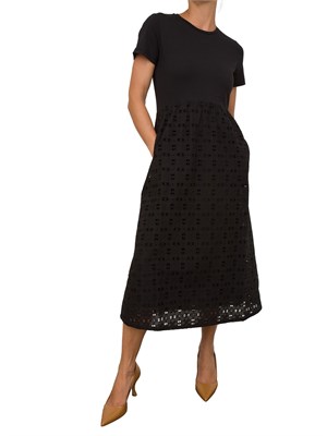 VESTITO TWIN-SET NERO in DONNA