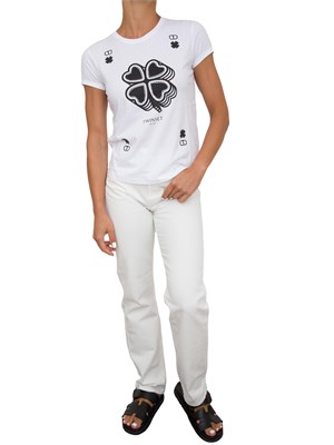 T-SHIRT TWIN-SET BIANCO in DONNA