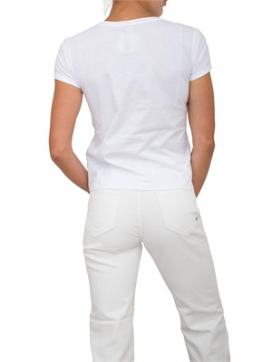 T-SHIRT TWIN-SET BIANCO in DONNA
