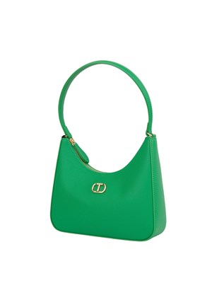 BORSA A SPALLA TWIN-SET VERDE in DONNA