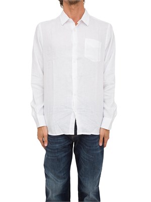 CAMICIA MANICA LUNGA GUESS JEANS BIANCO in UOMO