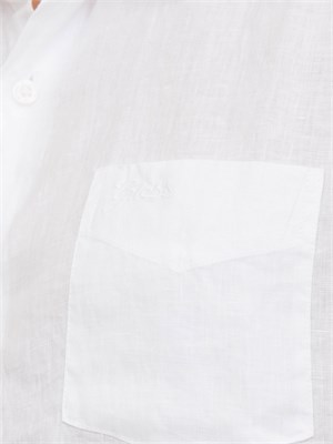 CAMICIA MANICA LUNGA GUESS JEANS BIANCO in UOMO