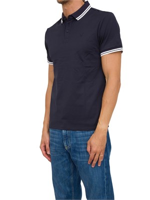 POLO GUESS JEANS BLU in UOMO