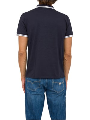 POLO GUESS JEANS BLU in UOMO