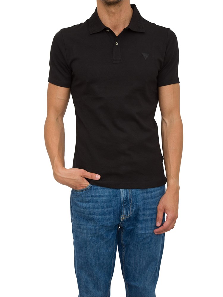 POLO GUESS JEANS NERO
