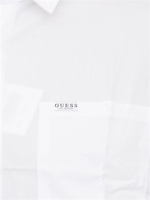 CAMICIA MANICA CORTA GUESS JEANS BIANCO in UOMO