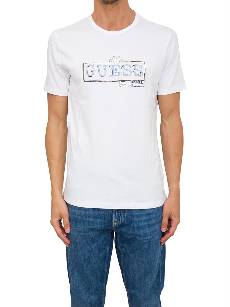 T-SHIRT GUESS JEANS BIANCO