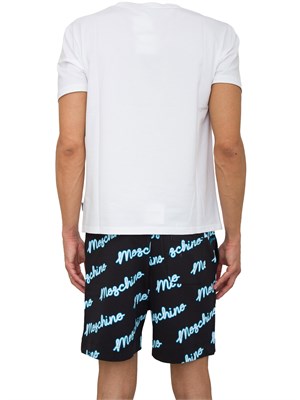 T-SHIRT MOSCHINO UNDERWEAR BIANCO in UOMO