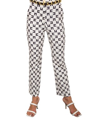 PANTALONE CASUAL ELISABETTA FRANCHI BURRO in DONNA