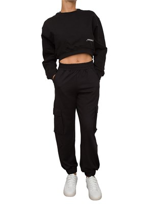 PANTALONE TUTA HINNOMINATE NERO in DONNA