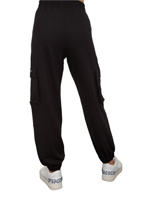 PANTALONE TUTA HINNOMINATE NERO in DONNA