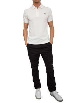 POLO CALVIN KLEIN BIANCO in UOMO