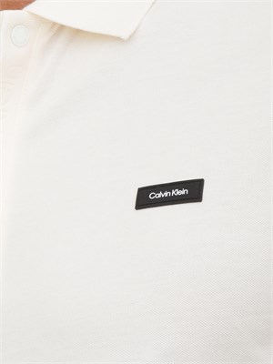 POLO CALVIN KLEIN BIANCO in UOMO