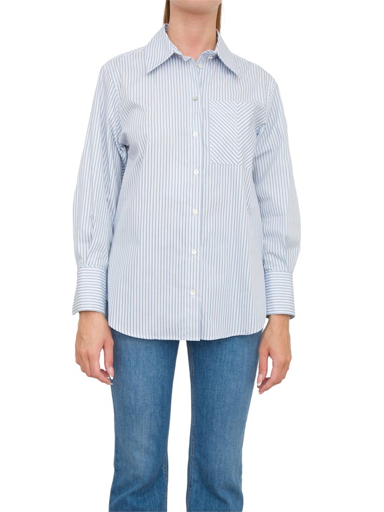 CAMICIA MANICA LUNGA MARELLA CELESTE