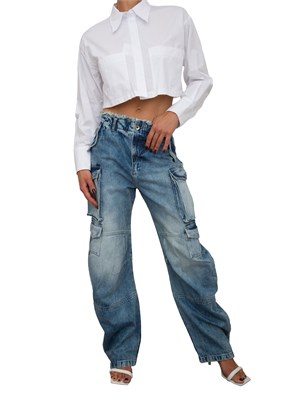 CAMICIA MANICA LUNGA PINKO BIANCO in DONNA