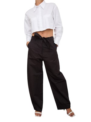PANTALONE CASUAL PINKO NERO in DONNA