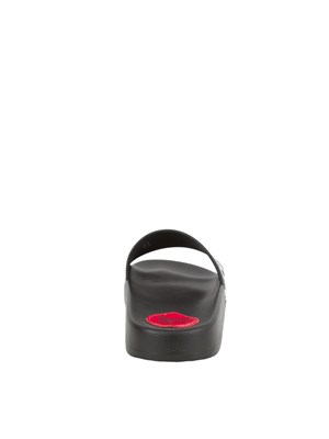 CIABATTE LOVE MOSCHINO NERO in DONNA