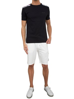 T-SHIRT MOSCHINO UNDERWEAR NERO in UOMO