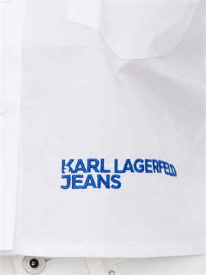 CAMICIA MANICA LUNGA K.LAGERFELD BIANCO in DONNA