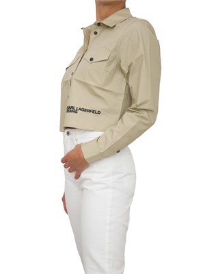 CAMICIA MANICA LUNGA K.LAGERFELD BEIGE in DONNA