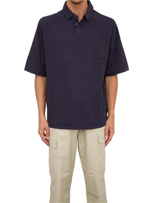 POLO ARMANI EXCHANGE BLU in UOMO