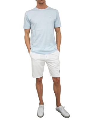 T-SHIRT C.P. COMPANY CELESTE in UOMO