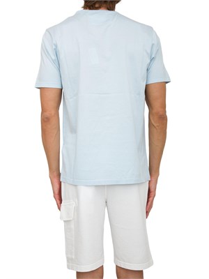 T-SHIRT C.P. COMPANY CELESTE in UOMO