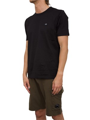 T-SHIRT C.P. COMPANY NERO in UOMO