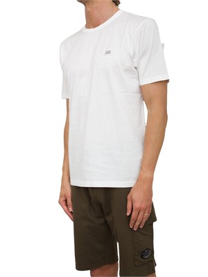 T-SHIRT C.P. COMPANY BIANCO in UOMO
