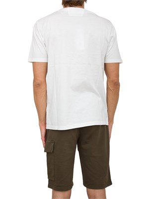 T-SHIRT C.P. COMPANY BIANCO in UOMO
